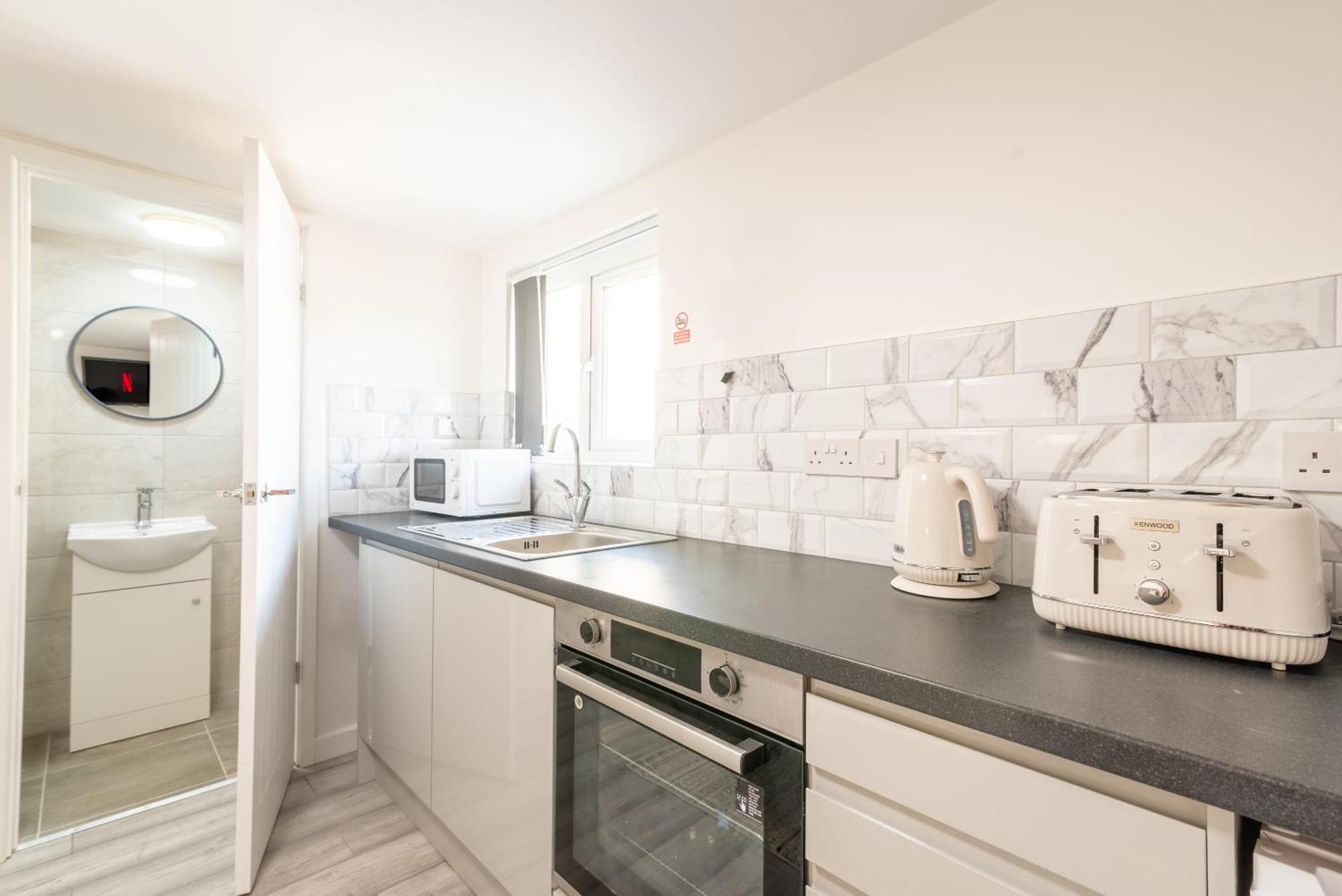 Cosy Cardiff Apartments - Garden Lounge Esterno foto