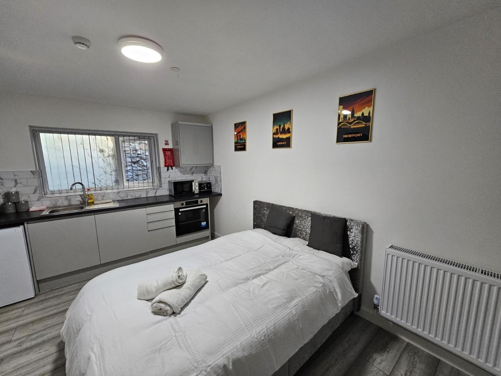 Cosy Cardiff Apartments - Garden Lounge Esterno foto